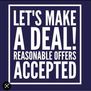 ALL REASONABLE OFFERS CONSIDERED
